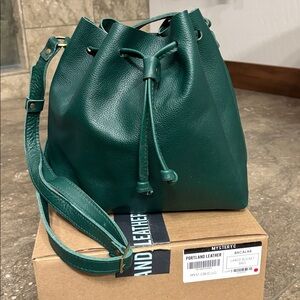Large Bucket Bag, Bacalar, Portland Leather